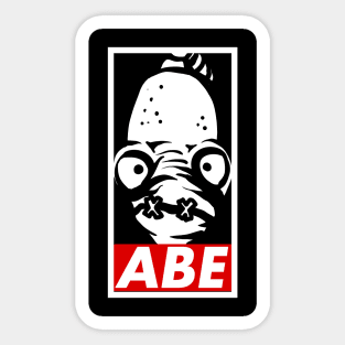 Abe Sticker